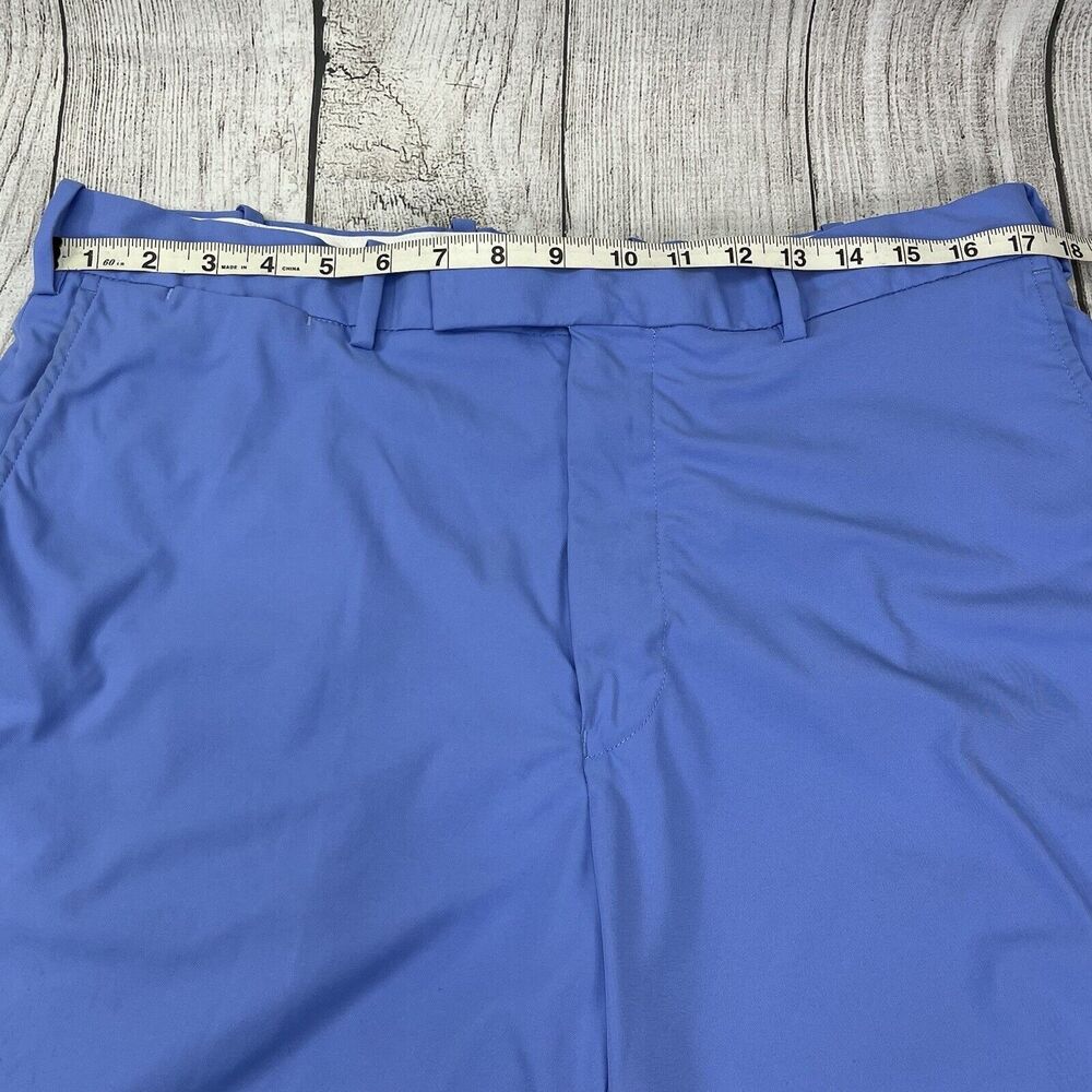 RLX Ralph Lauren Performance Golf Shorts Men's Size 36 Tailored Fit Light Blue - Picture 6 of 7